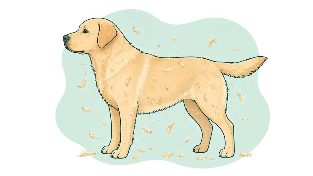 Short, heavy shedder coat illustration (Great Dane)