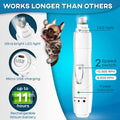 Pawradise Quiet Electric Nail Grinder (USB Rechargeable)
