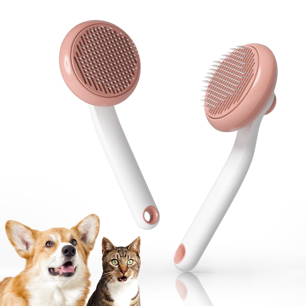 Pawradise Self-Cleaning Slicker Brush (2-Pack)