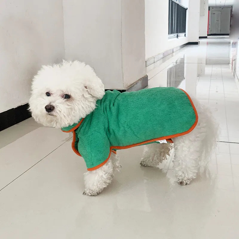 Pawradise Quick-Dry Microfiber Pet Robe