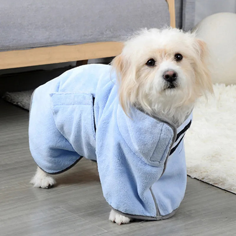 Pawradise Quick-Dry Microfiber Pet Robe