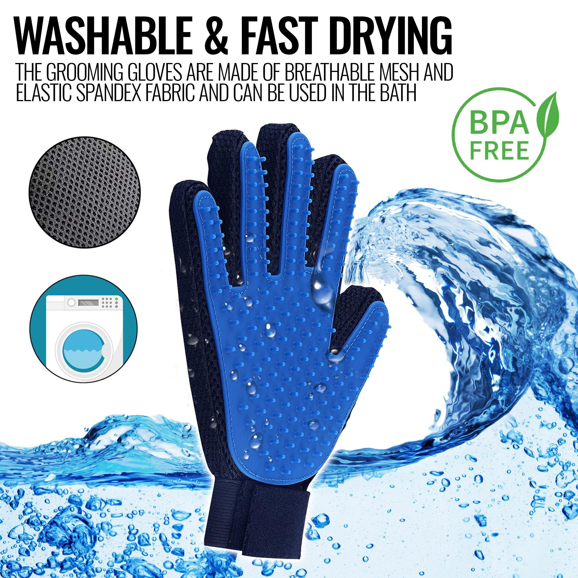 Pawradise Deshedding Massage Glove (Pair)