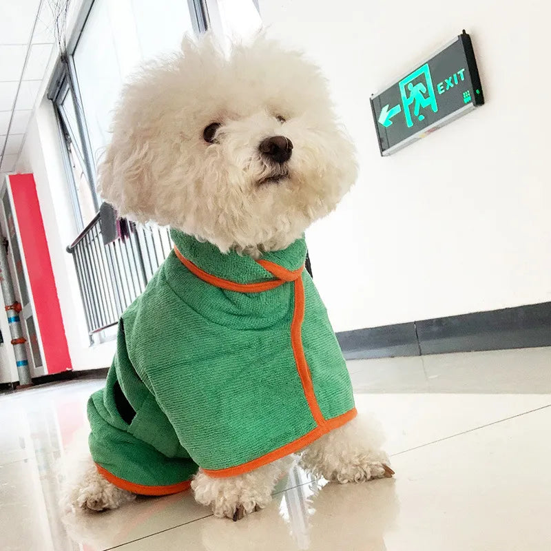 Pawradise Quick-Dry Microfiber Pet Robe